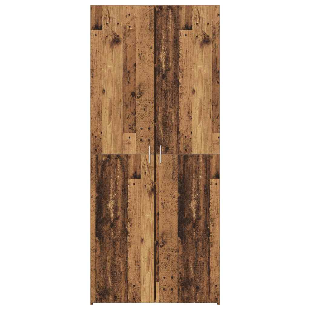 Highboard Gammelt træ 40 x 42,5 x 185 cm Konstrueret træ