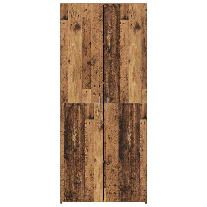 Highboard Gammelt træ 40 x 42,5 x 185 cm Konstrueret træ