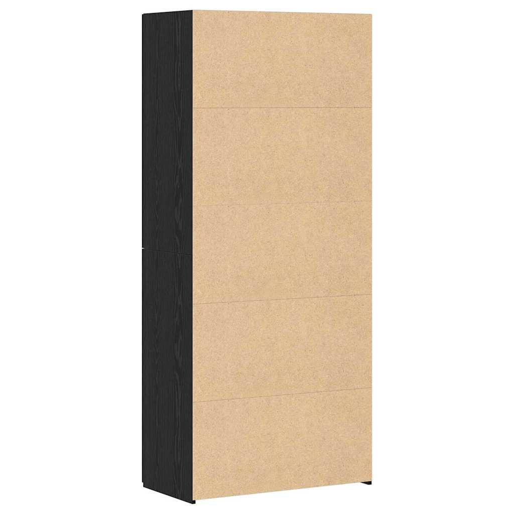 Highboard Sort eg 40 x 42,5 x 185 cm Konstrueret træ