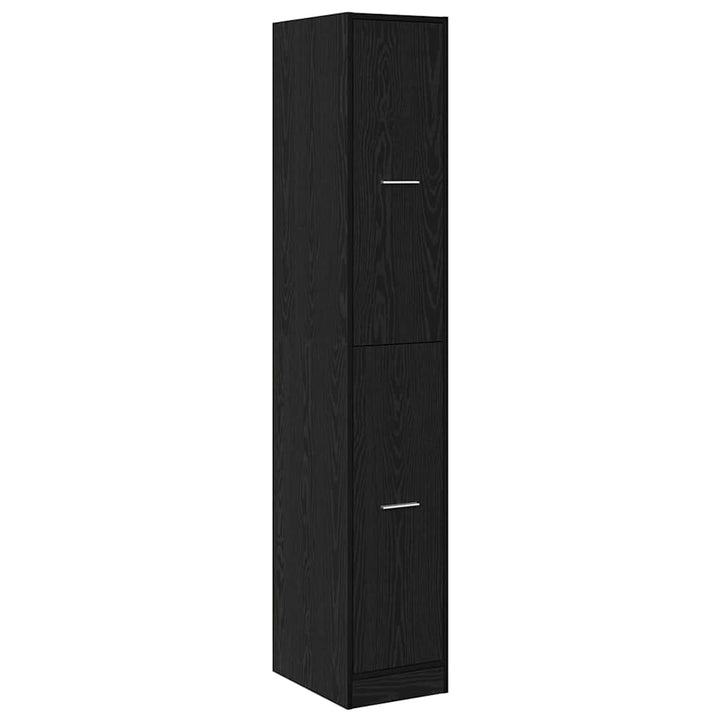 Apoteker Kabinet Sort eg 30 x 41 x 174.5 cm Konstrueret træ