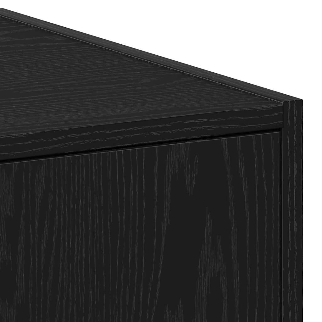 Apoteker Kabinet Sort eg 40 x 41 x 144.5 cm Konstrueret træ