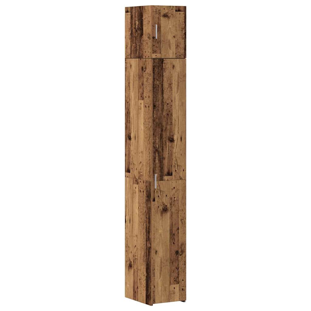 Slim opbevaringsskab Gammelt træ 30 x 42.5 x 225 cm