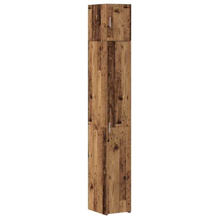 Slim opbevaringsskab Gammelt træ 30 x 42.5 x 225 cm