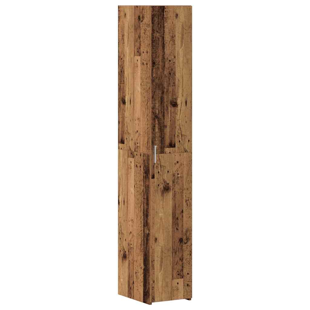 Slim opbevaringsskab Gammelt træ 30 x 42.5 x 225 cm