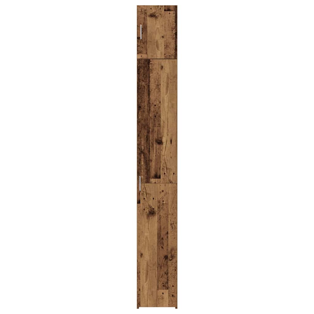 Slim opbevaringsskab Gammelt træ 30 x 42.5 x 225 cm