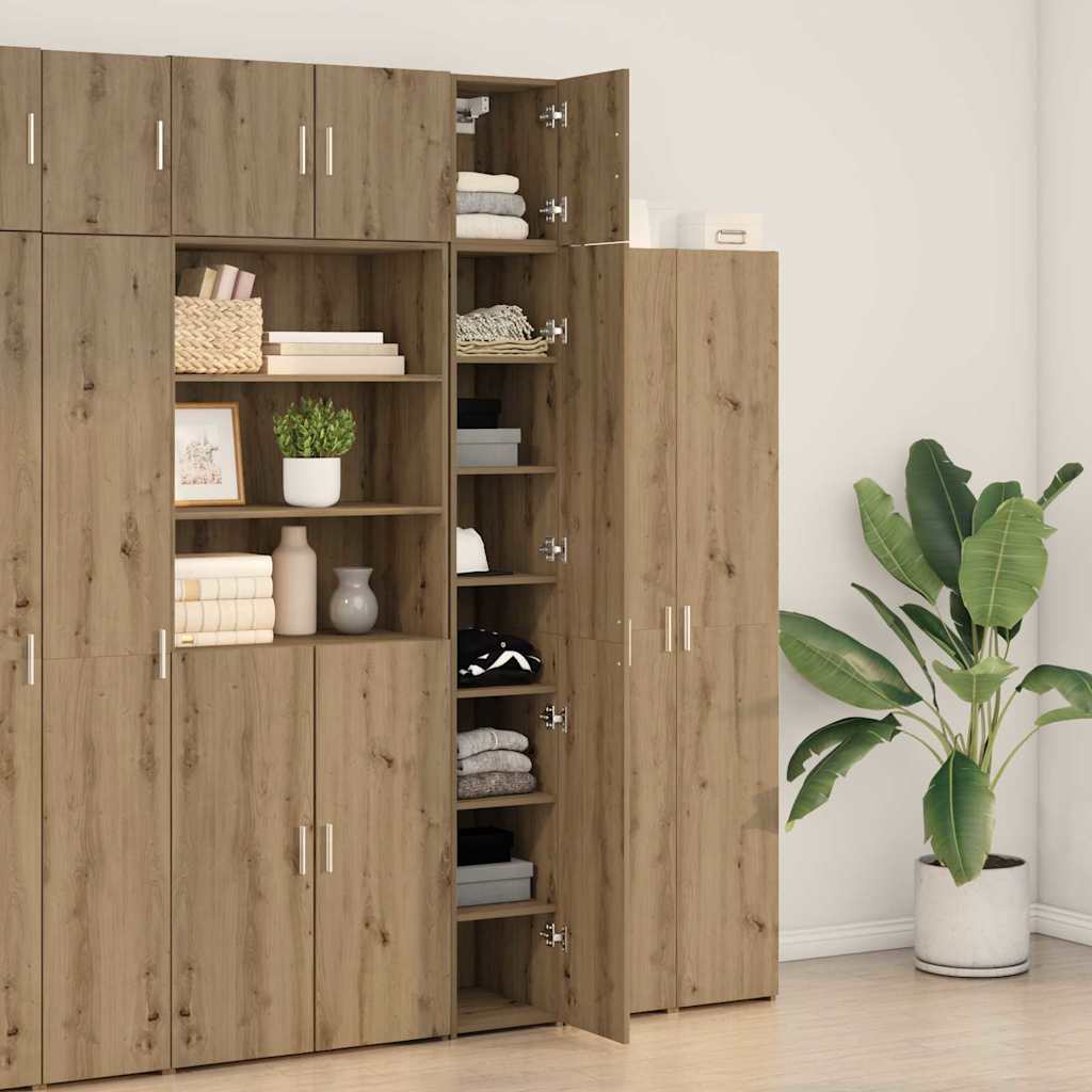 Slim opbevaringsskab artisan eg 30 x 42.5 x 225 cm