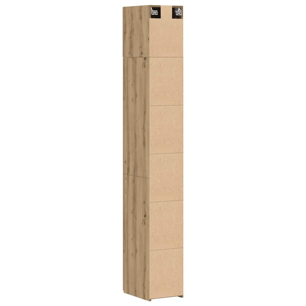 Slim opbevaringsskab artisan eg 30 x 42.5 x 225 cm