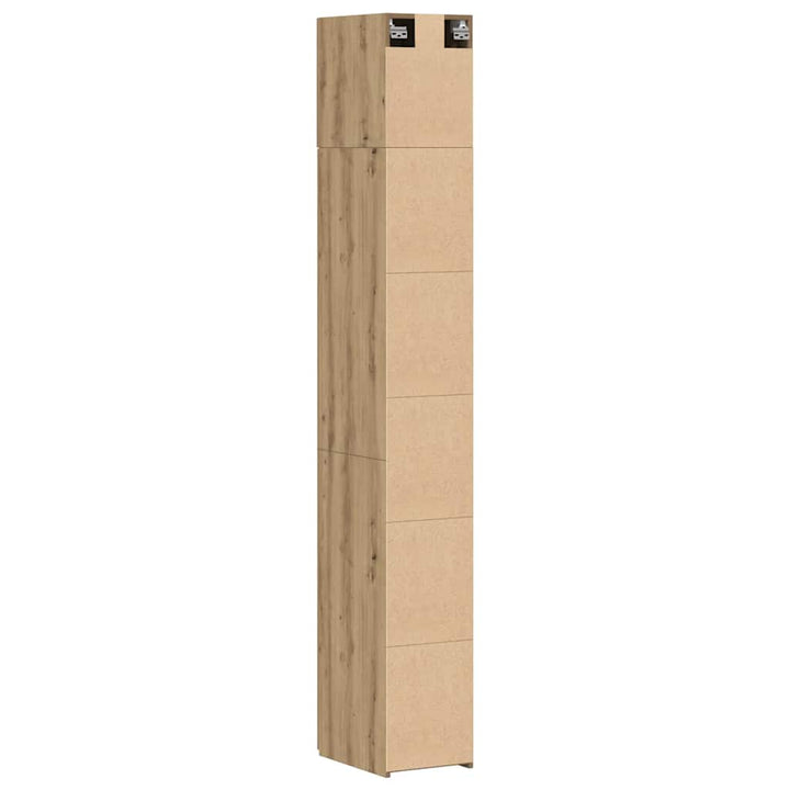 Slim opbevaringsskab artisan eg 30 x 42.5 x 225 cm