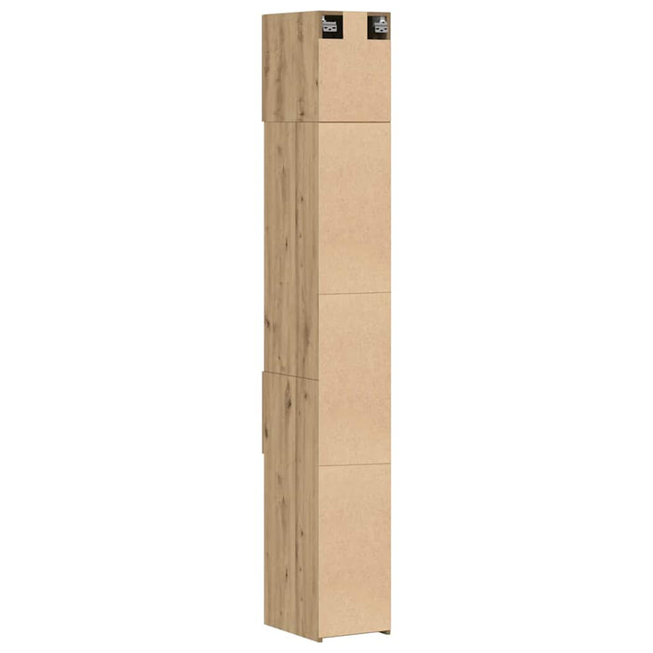 Slim opbevaringsskab med skuffe artisan eg 30 x 42.5 x 225 cm