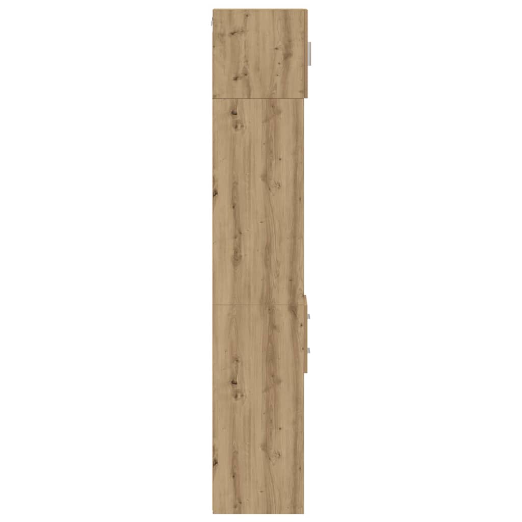 Slim opbevaringsskab med skuffe artisan eg 30 x 42.5 x 225 cm