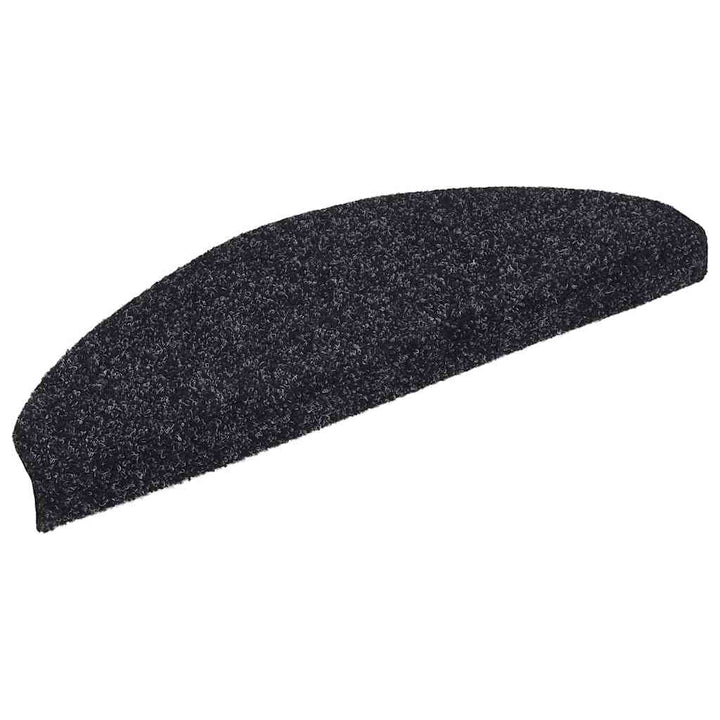 trappemåtter selvklæbende 30 stk. 65x21x4 cm sorte halvrunde store