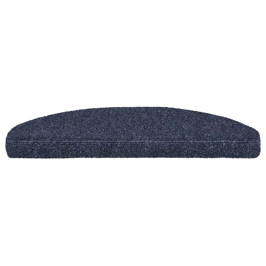 trappemåtter selvklæbende 30 stk. 65x21x4 cm blå halvrunde store