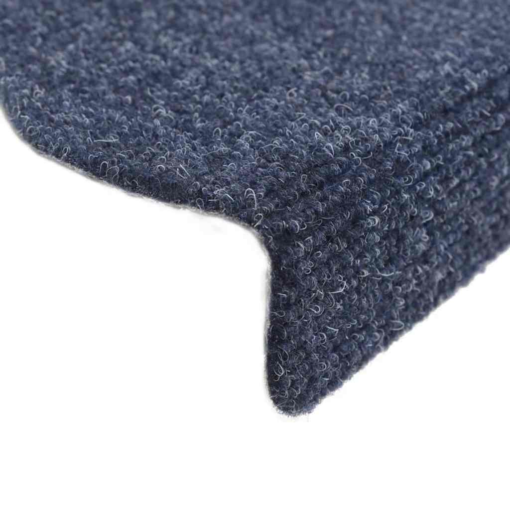 trappemåtter selvklæbende 30 stk. 65x21x4 cm blå halvrunde store
