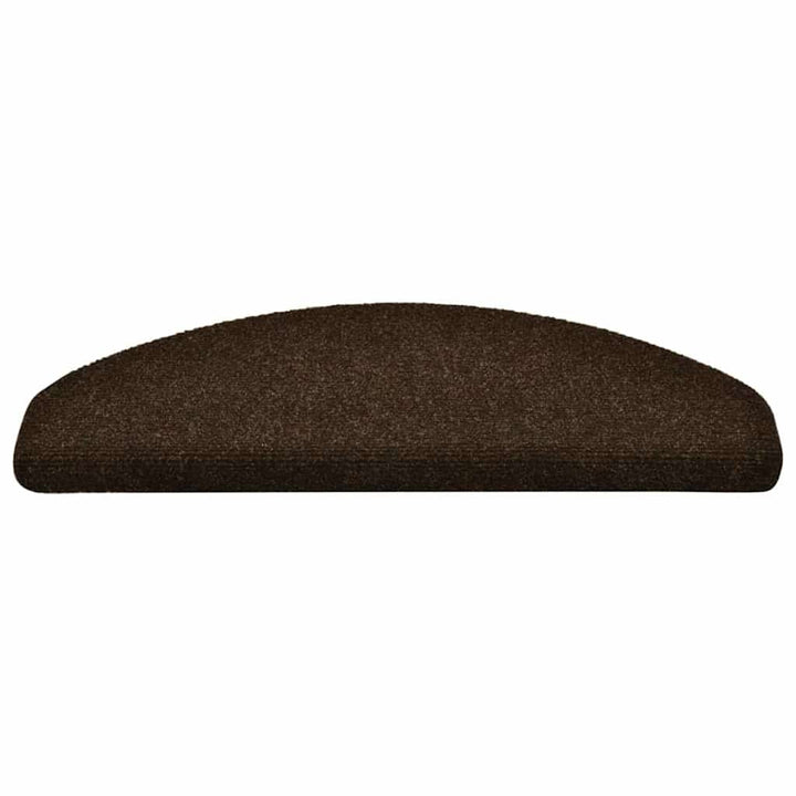 trappemåtter selvklæbende 30 stk. 65x21x4 cm brune halvrunde store