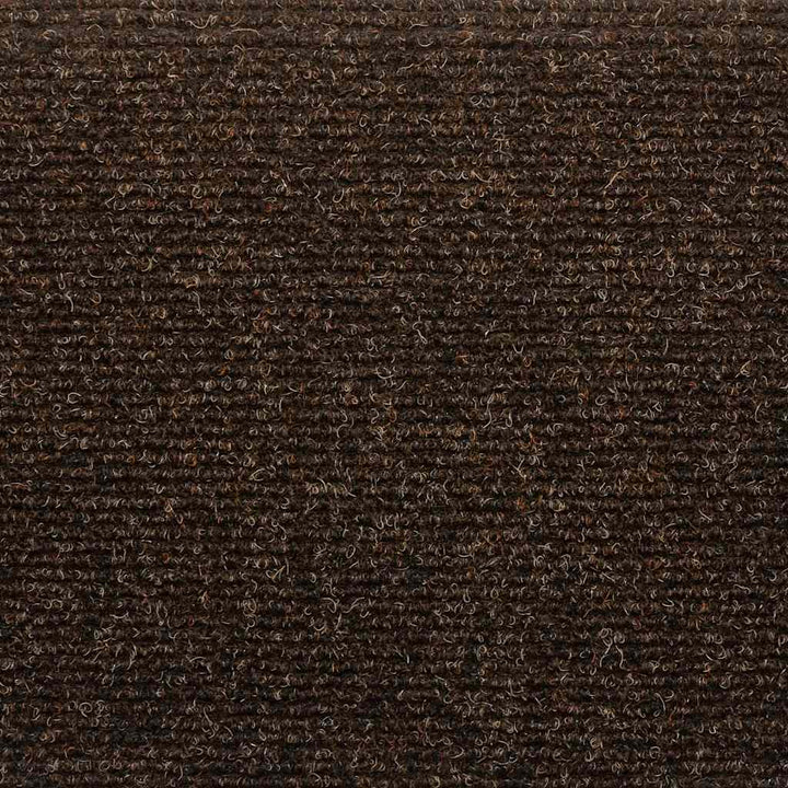 trappemåtter selvklæbende 30 stk. 65x21x4 cm brune halvrunde store