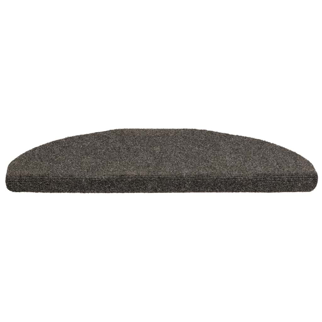 trappemåtter selvklæbende 30 stk. 65x21x4 cm antracit halvrund store