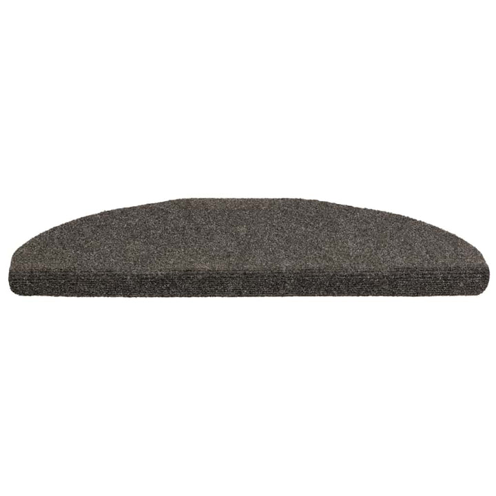 trappemåtter selvklæbende 30 stk. 65x21x4 cm antracit halvrund store