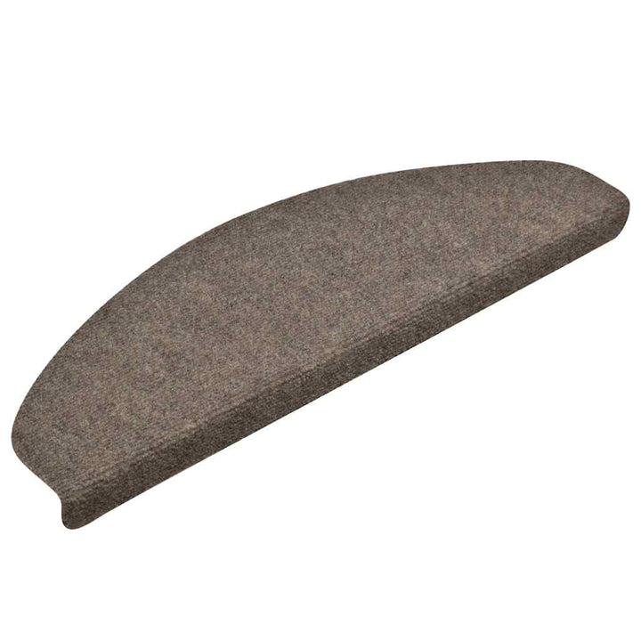 trappemåtter selvklæbende 30 stk. 65x21x4 cm beige halvrunde store