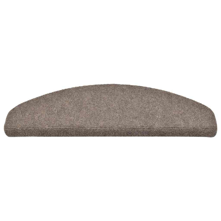 trappemåtter selvklæbende 30 stk. 65x21x4 cm beige halvrunde store