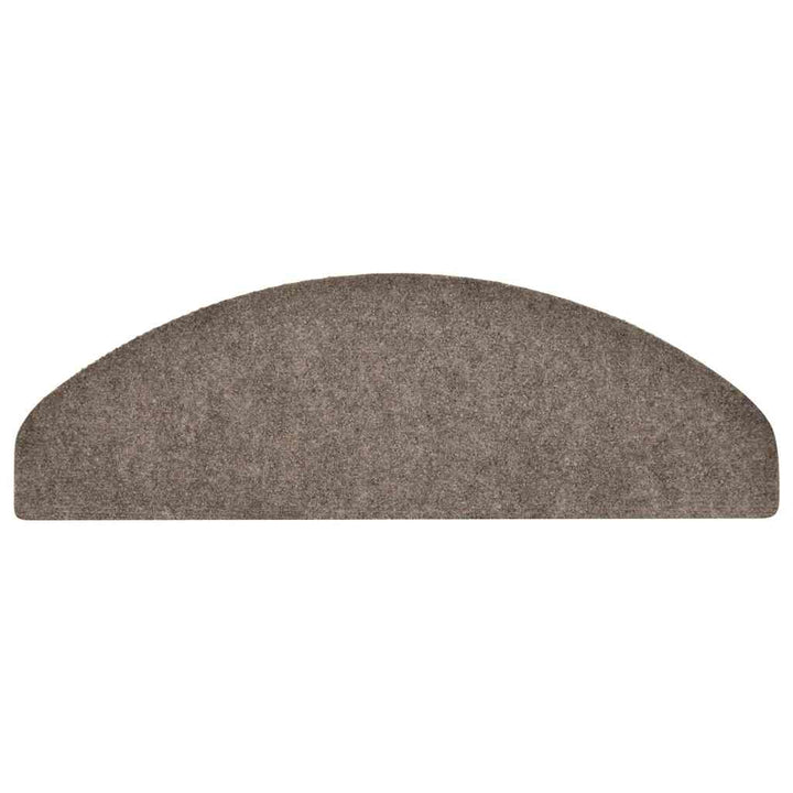 trappemåtter selvklæbende 30 stk. 65x21x4 cm beige halvrunde store