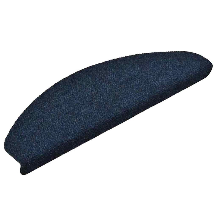 trappemåtter selvklæbende 30 stk. 65x21x4 cm marineblå halvrund store