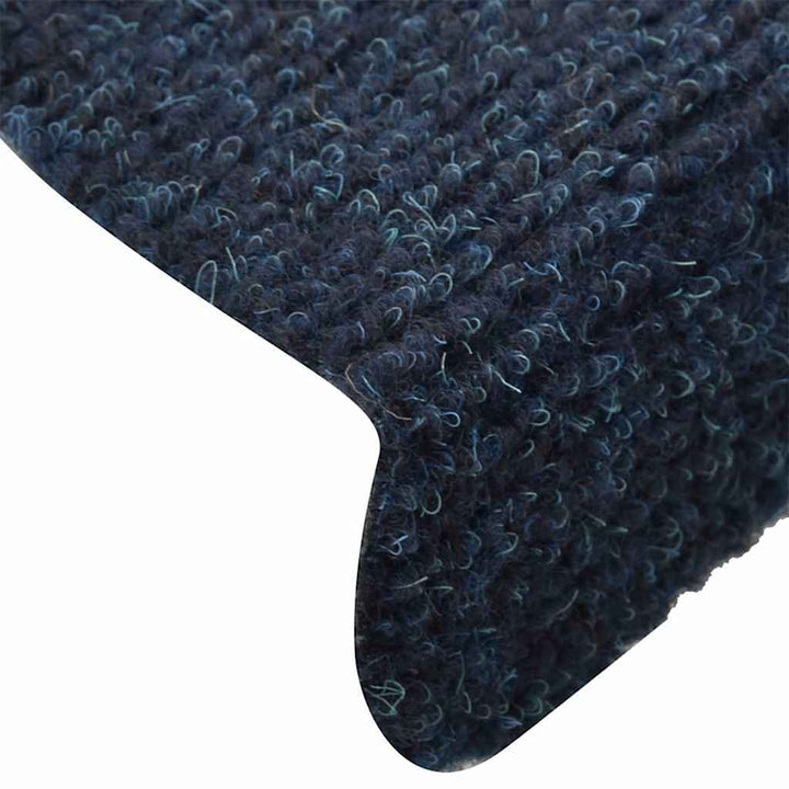 trappemåtter selvklæbende 30 stk. 65x21x4 cm marineblå halvrund store