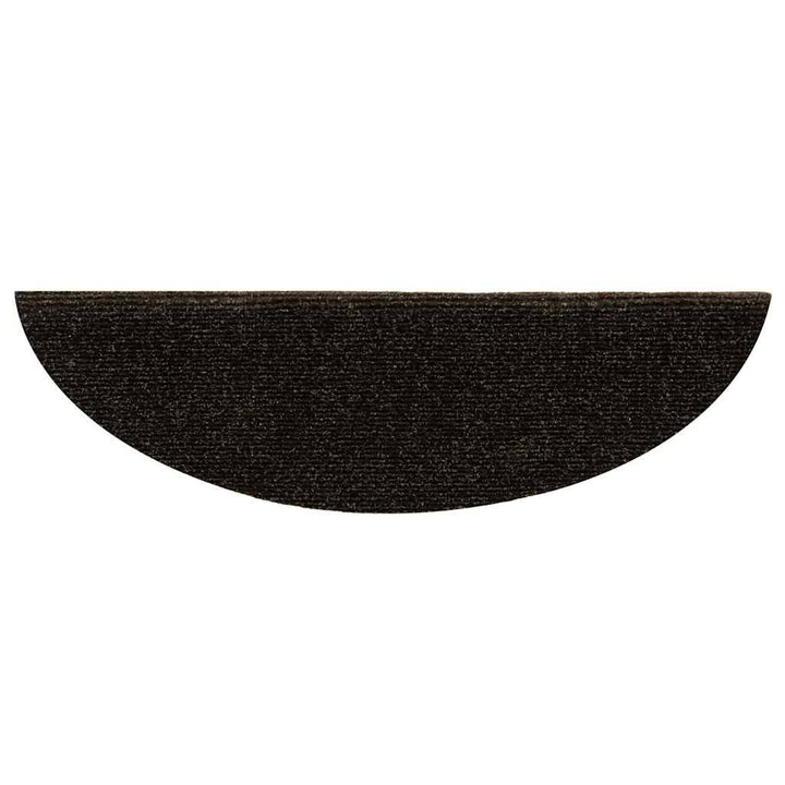 trappemåtter selvklæbende 30 stk. 56x17x3 cm mørkebrune halvrunde