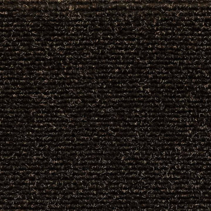 trappemåtter selvklæbende 30 stk. 56x17x3 cm mørkebrune halvrunde