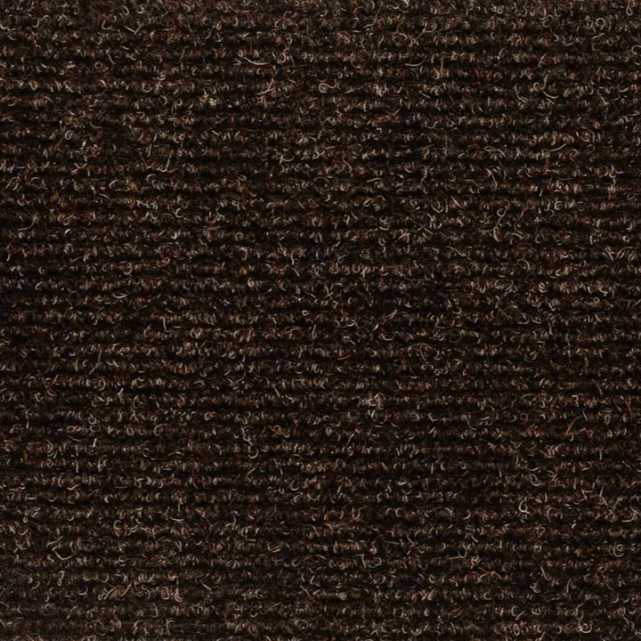 trappemåtter selvklæbende 30 stk. 56x17x3 cm brune halvrunde