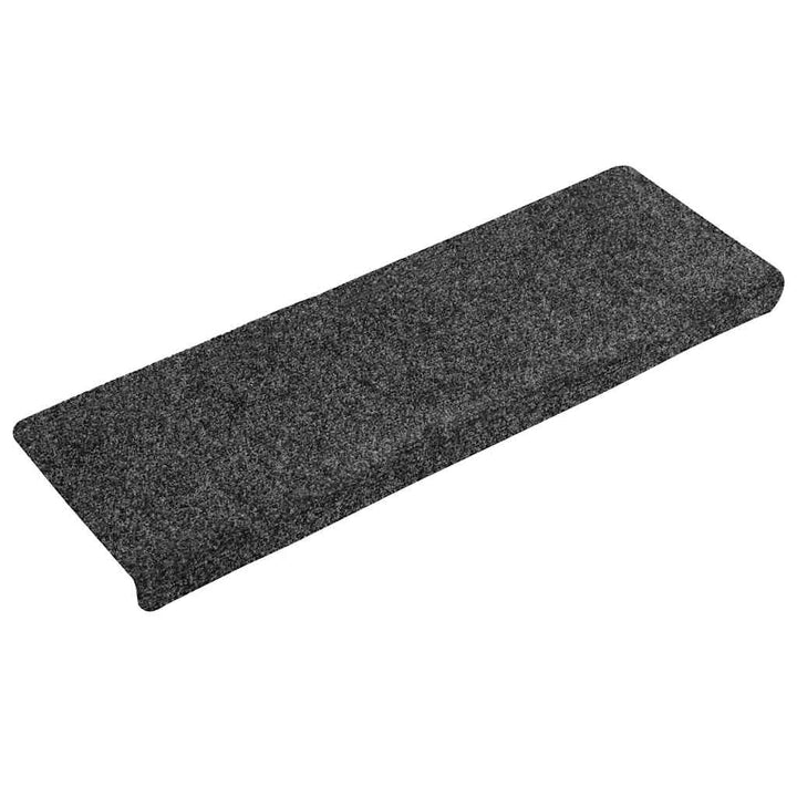 trappemåtter selvklæbende 30 stk. 65x21x4 cm grå rektangulær kant