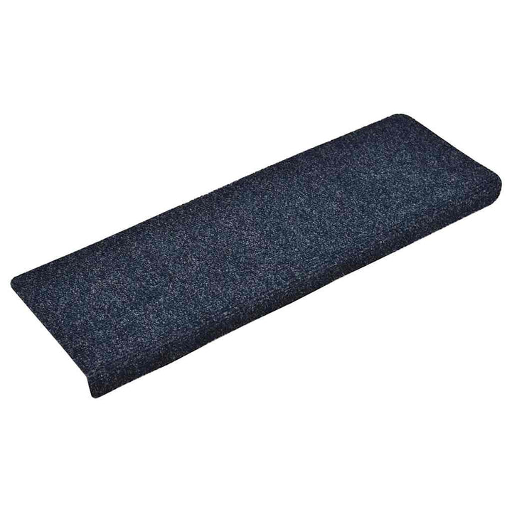trappemåtter selvklæbende 30 stk. 65x21x4 cm blå rektangulær kant