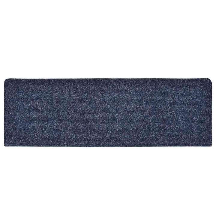trappemåtter selvklæbende 30 stk. 65x21x4 cm blå rektangulær kant