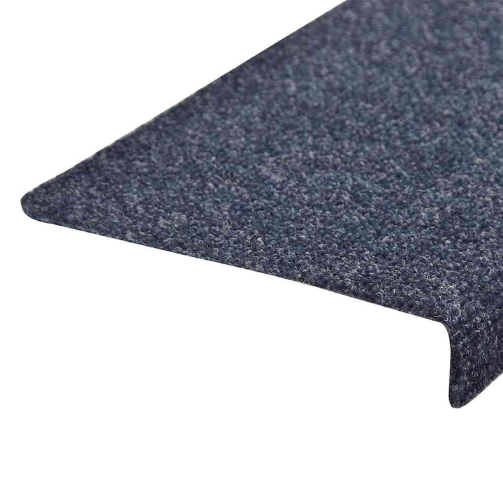 trappemåtter selvklæbende 30 stk. 65x21x4 cm blå rektangulær kant