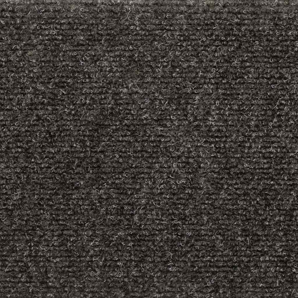 trappemåtter selvklæbende 30 stk. 65x21x4 cm antracit rektangulær kant
