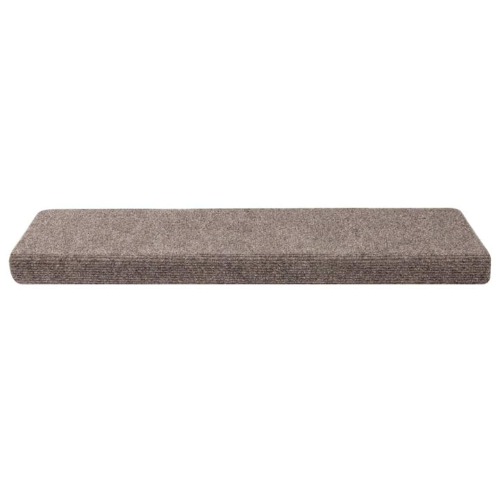 trappemåtter selvklæbende 30 stk. 65x21x4 cm beige rektangulær kant