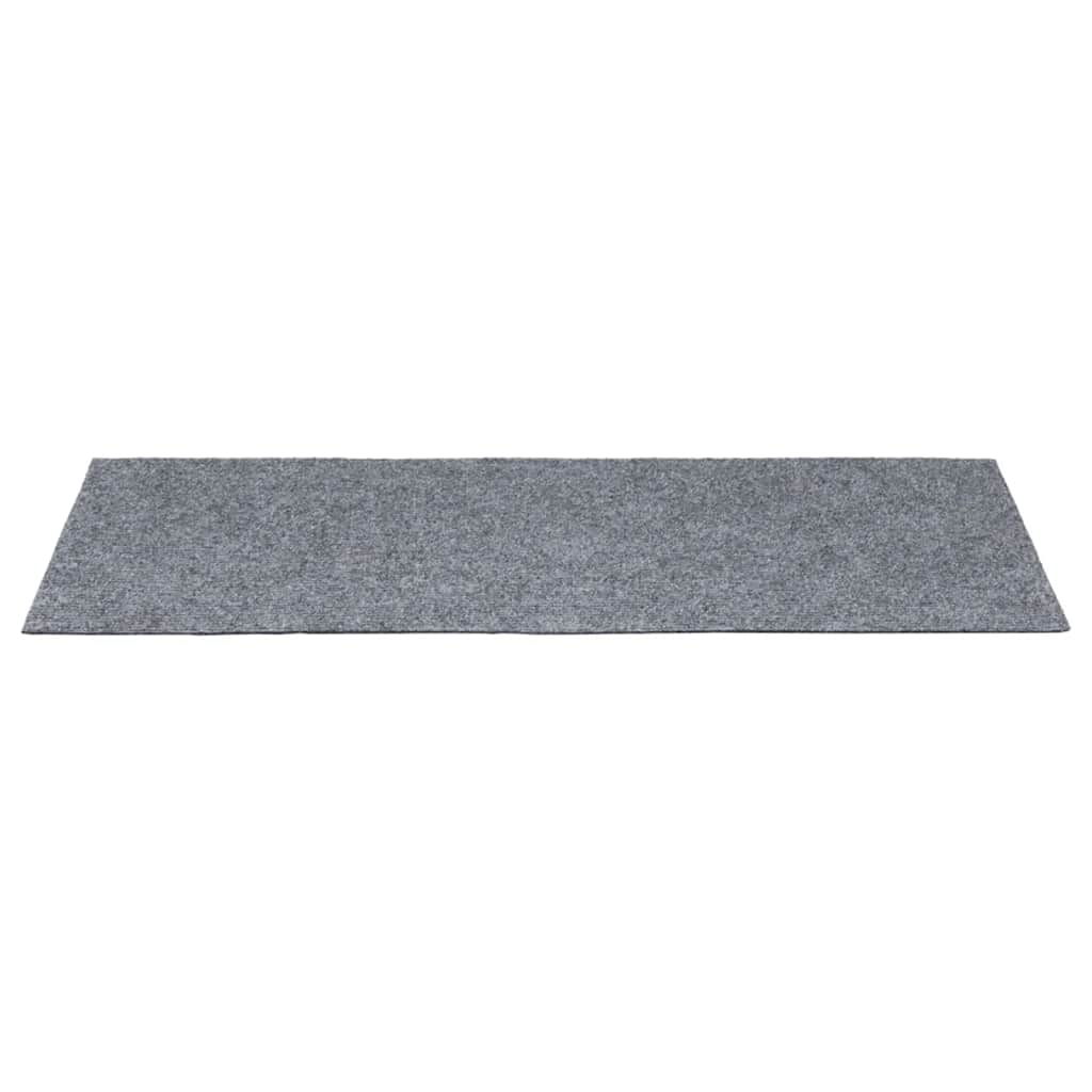 trappemåtter selvklæbende 30 stk. 60x25 cm lysegrå rektangulære