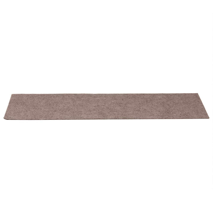 trappemåtter selvklæbende 30 stk. 76x20 cm lysebrune rektangulære