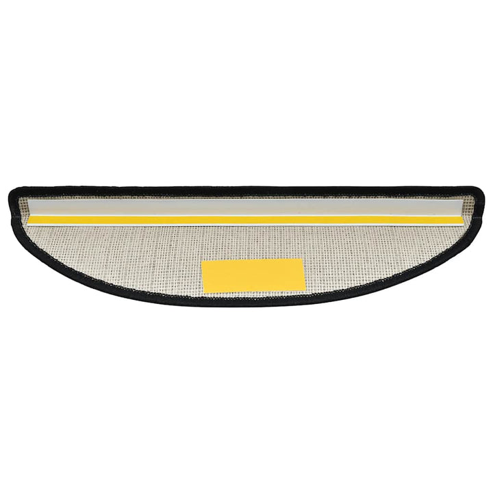 trappemåtter 30 stk. 56x17x3 cm antracit halvrund
