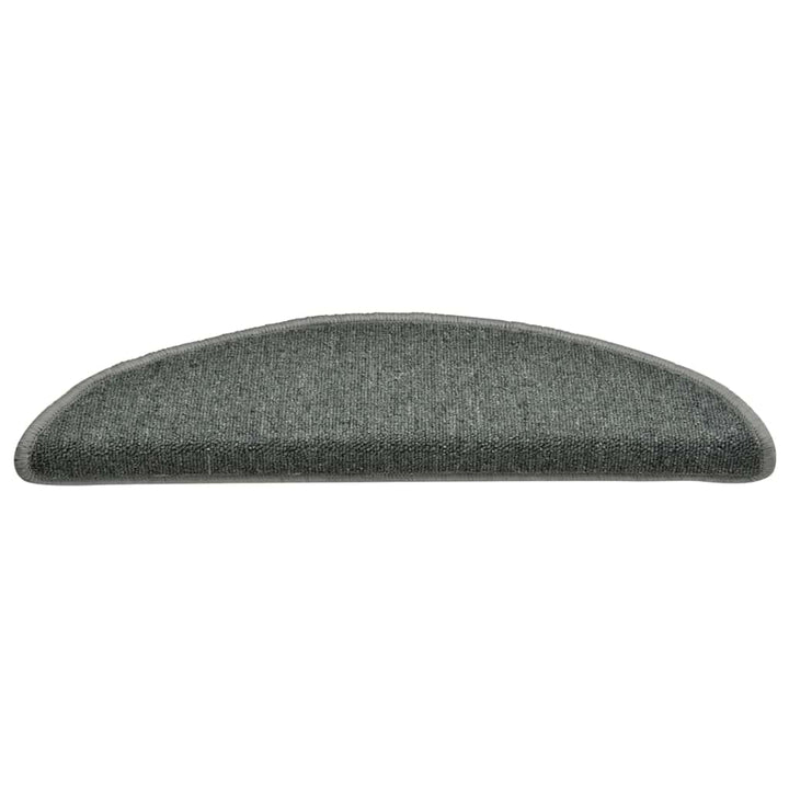 trappemåtter 30 stk. 56x17x3 cm mørkegrønne halvrunde