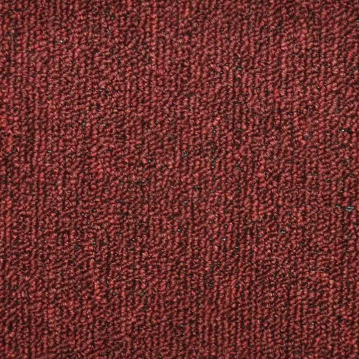 trappemåtter 30 stk. 56x17x3 cm bordeaux halvrund