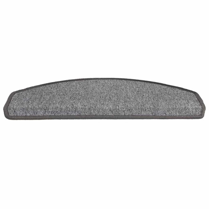 trappemåtter 30 stk. 65 x 24 x 4 cm mørkegrå halvrunde store