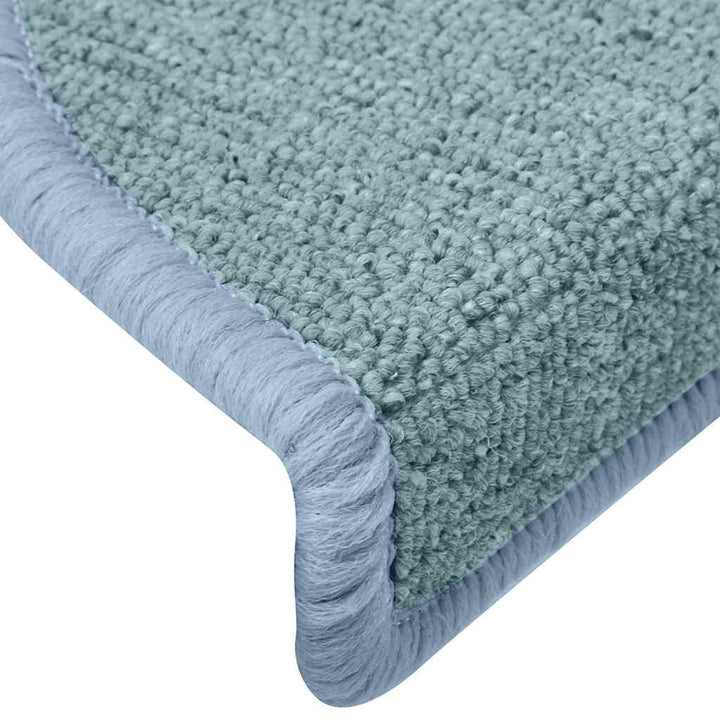 trappemåtter 30 stk. 65 x 24 x 4 cm havblå halvrunde store