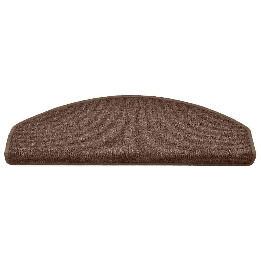 trappemåtter 30 stk. 65x24x4 cm brune halvrund store