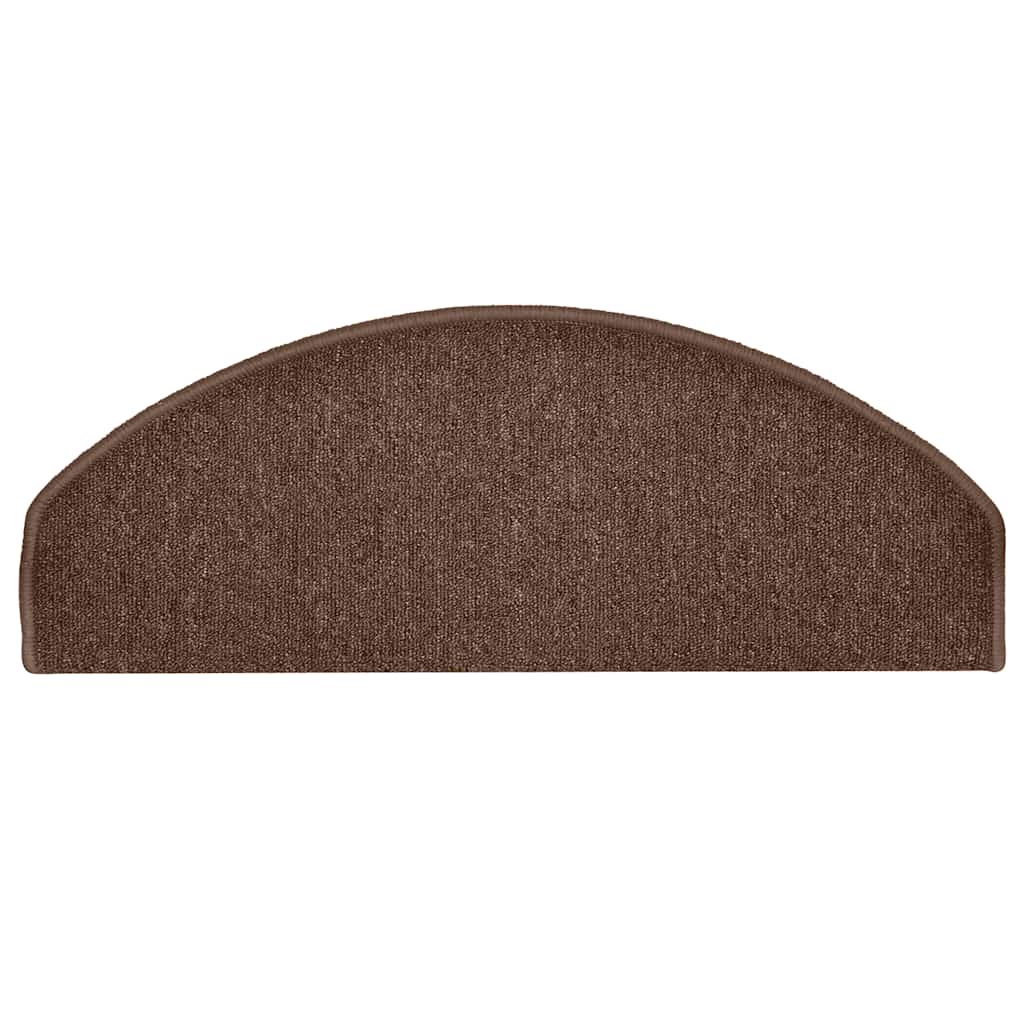 trappemåtter 30 stk. 65x24x4 cm brune halvrund store
