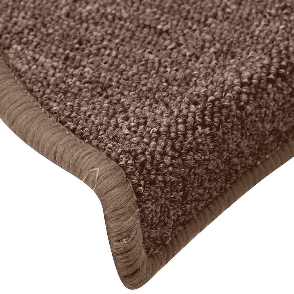 trappemåtter 30 stk. 65x24x4 cm brune halvrund store