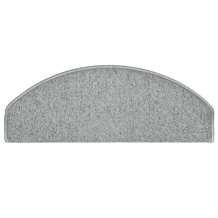 trappemåtter 30 stk. 65 x 24 x 4 cm lysegrå halvrunde store