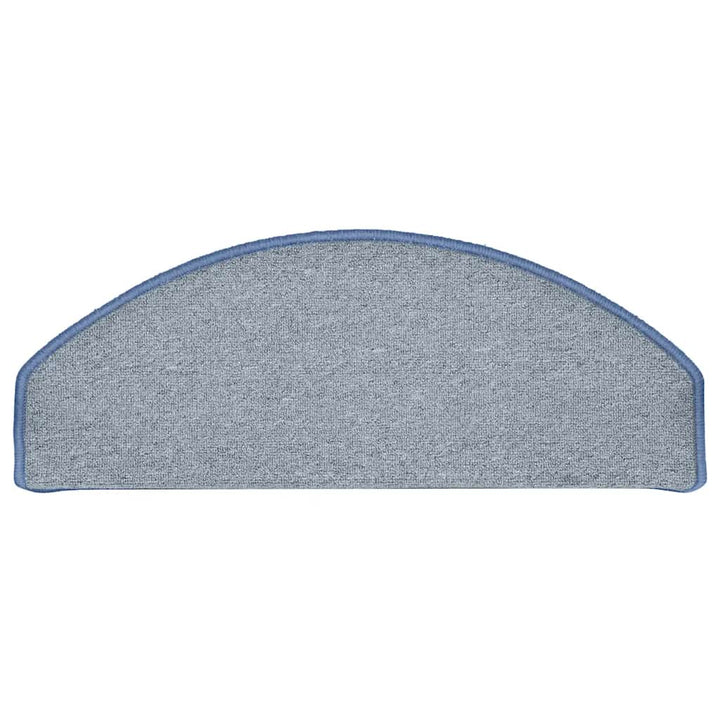 trappemåtter 30 stk. 65 x 24 x 4 cm lysegrå og blå halvrunde store