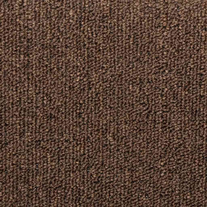trappemåtter 30 stk. 65 x 21 x 4 cm kaffebrune rektangulære kanter
