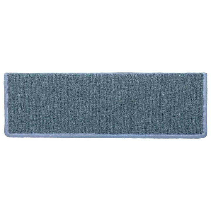 trappemåtter 30 stk. 65 x 21 x 4 cm havblå rektangulær kant