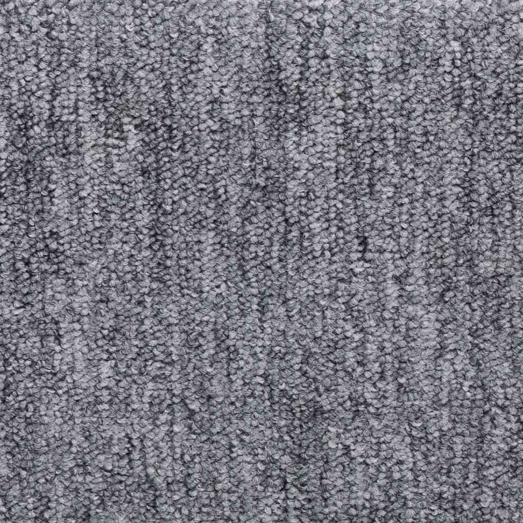trappemåtter 30 stk. 65x21x4 cm lysegrå rektangulær kant